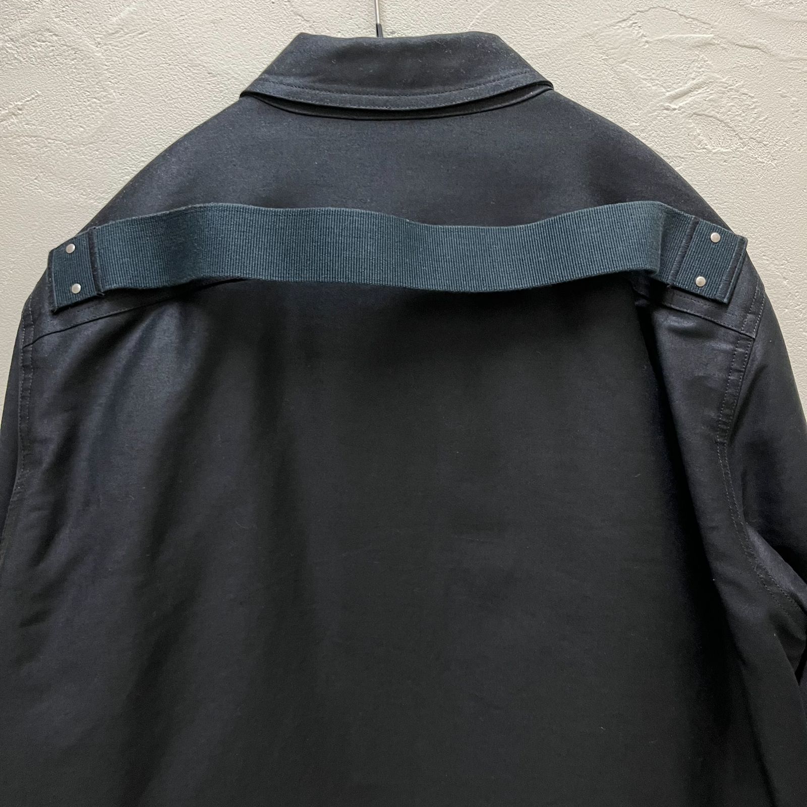 お中元 お歳暮 お年賀 夏 冬 年末年始のご挨拶 ギフト 通販な Snap-up 19AW リックオウエンス Owens Rick Outershirt Black in ジャケット・アウター