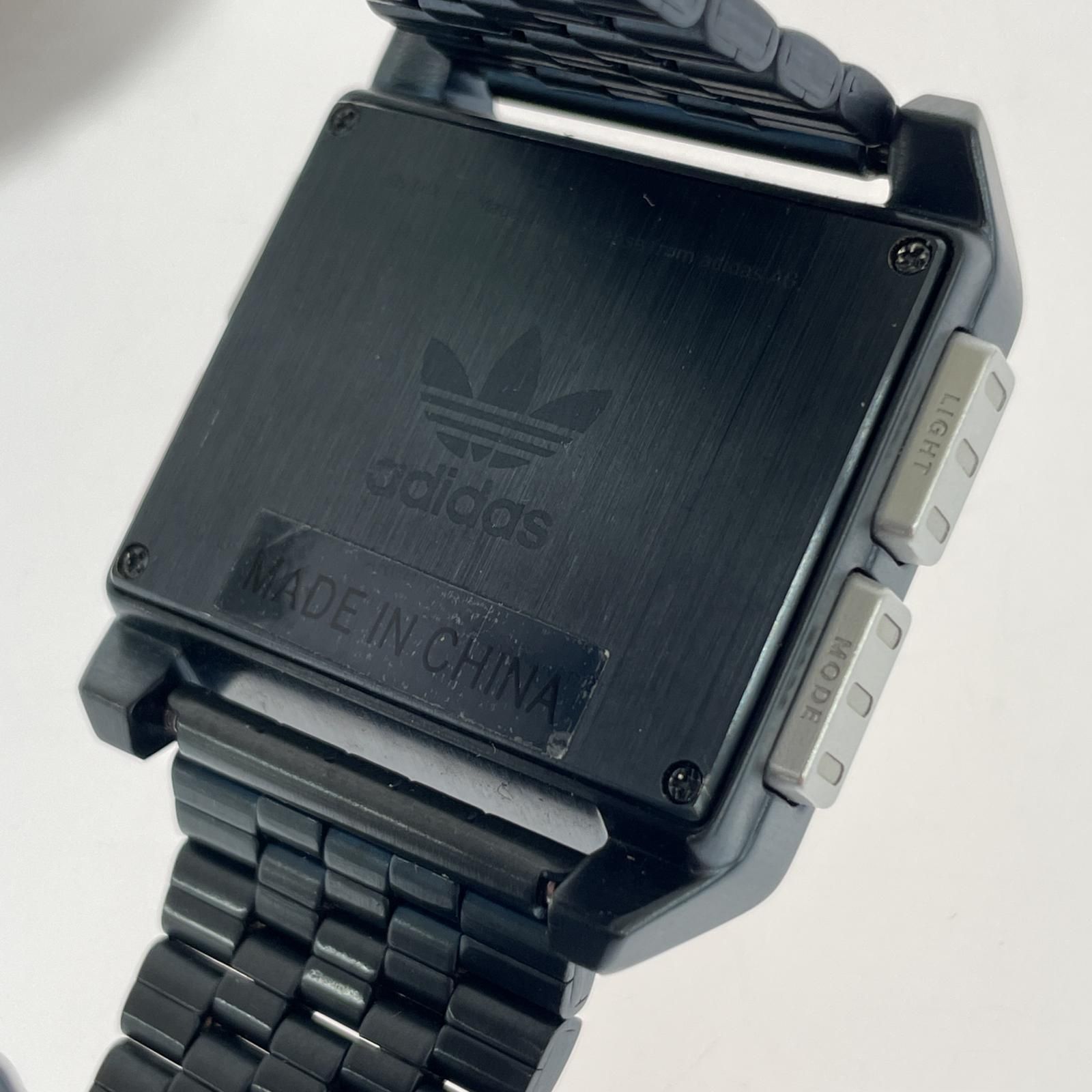 adidas アディダス NIXON Archive_M1 デジタル腕時計/ネイビー メンズ 