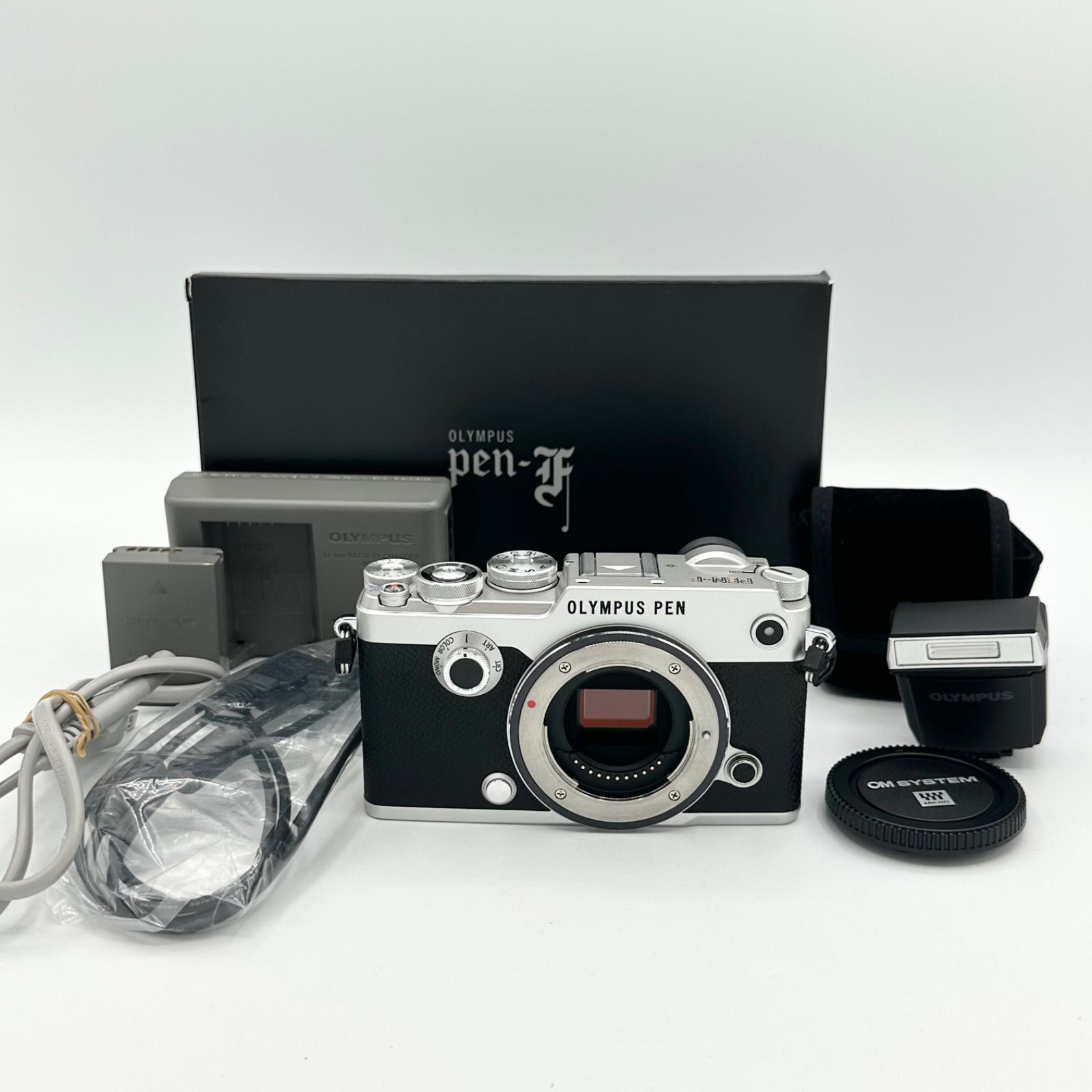 5592ショット ほぼ新 OLYMPUS ミラーレス一眼 PEN-F Body SLV