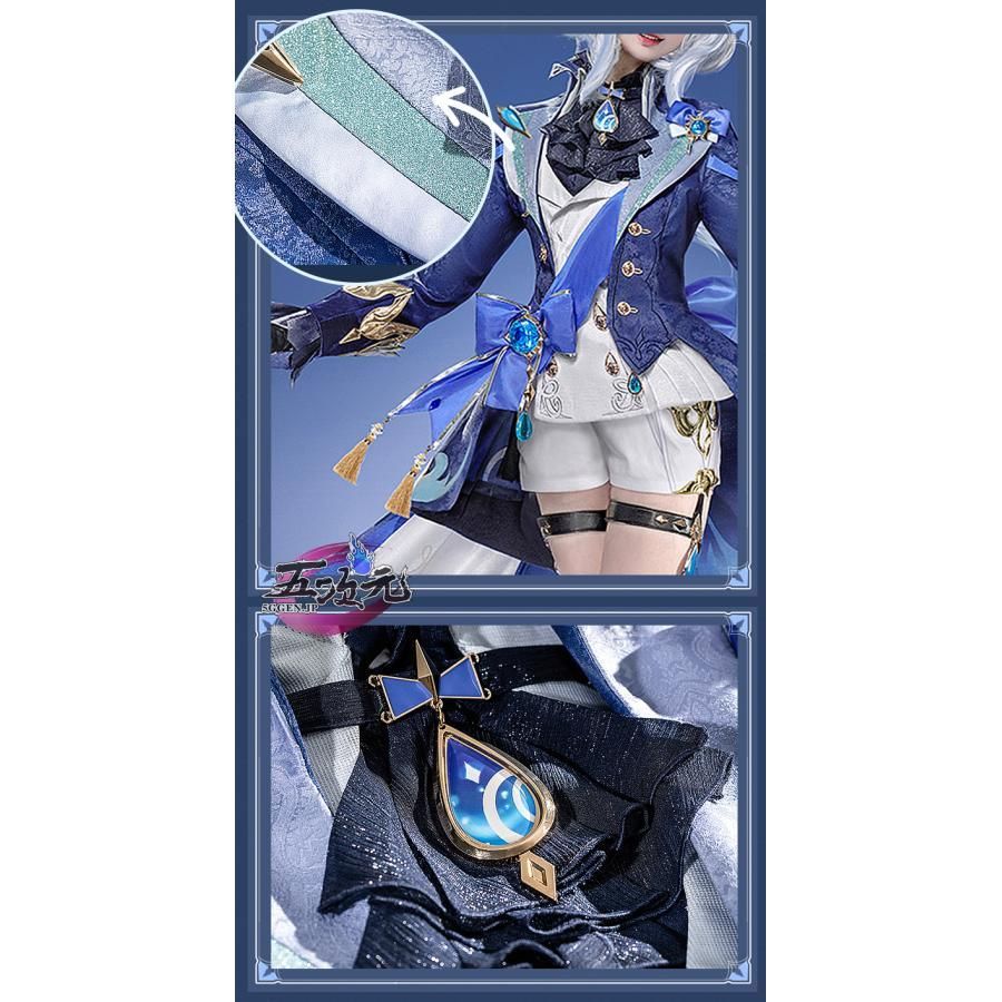 原神 フリーナ 猫屋小舗　プネウマ コスプレ 衣装 セット フォンテーヌ 原神 フリーナ 猫屋小舗 プネウマ コスプレ 衣装 セット