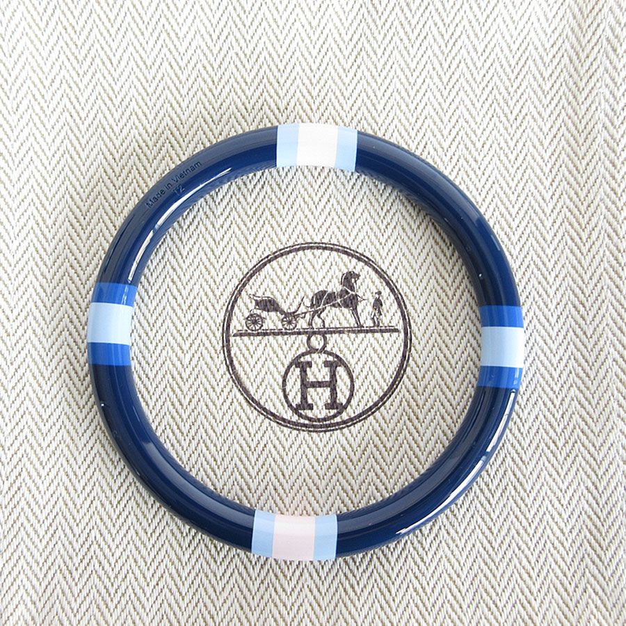 エルメス HERMES ブレスレット バングル Hエキップ PM - メルカリ