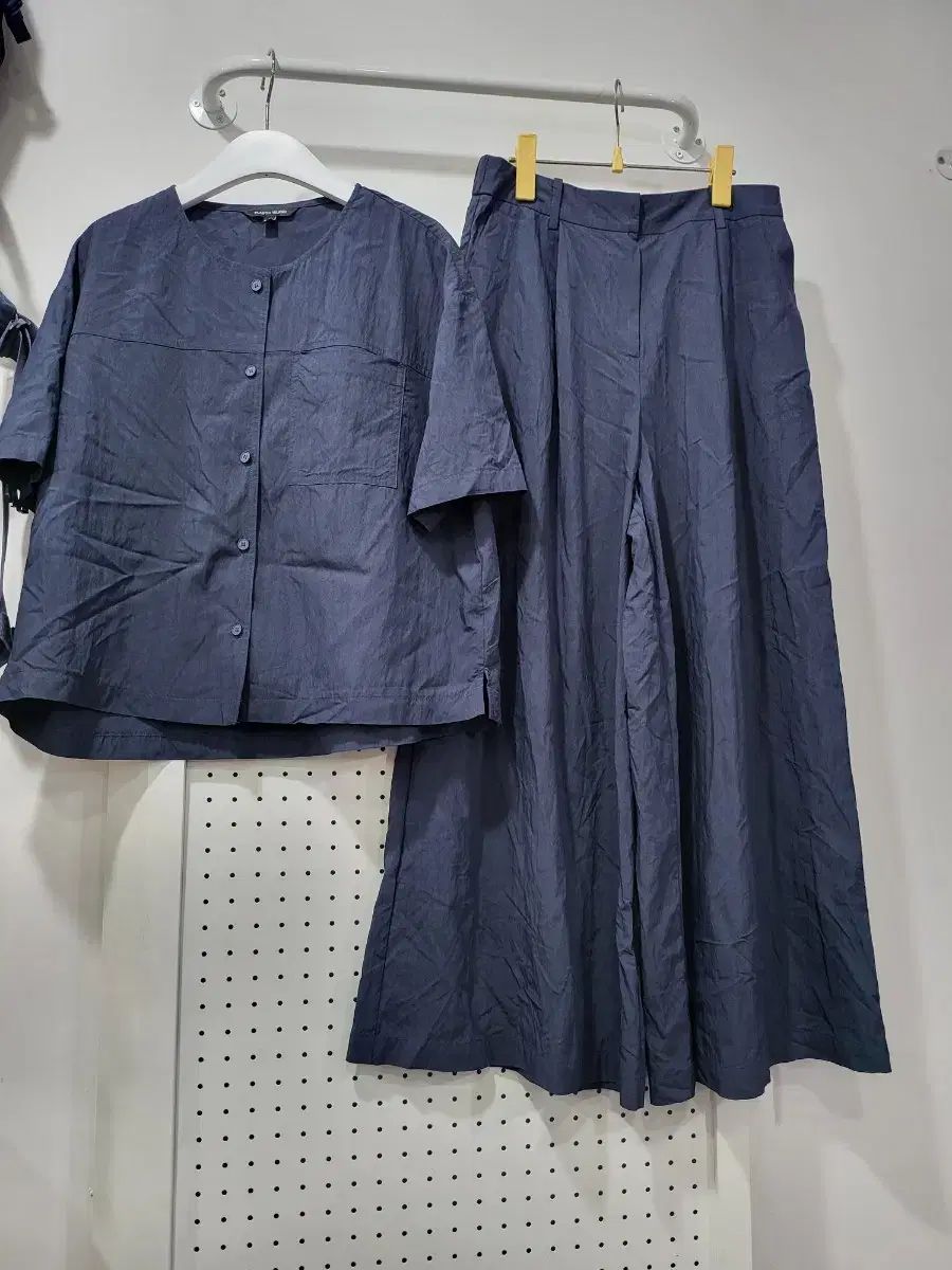 PLASTIC ISLAND プラスティック アイランド レディース 半袖 ワイドパンツ セット