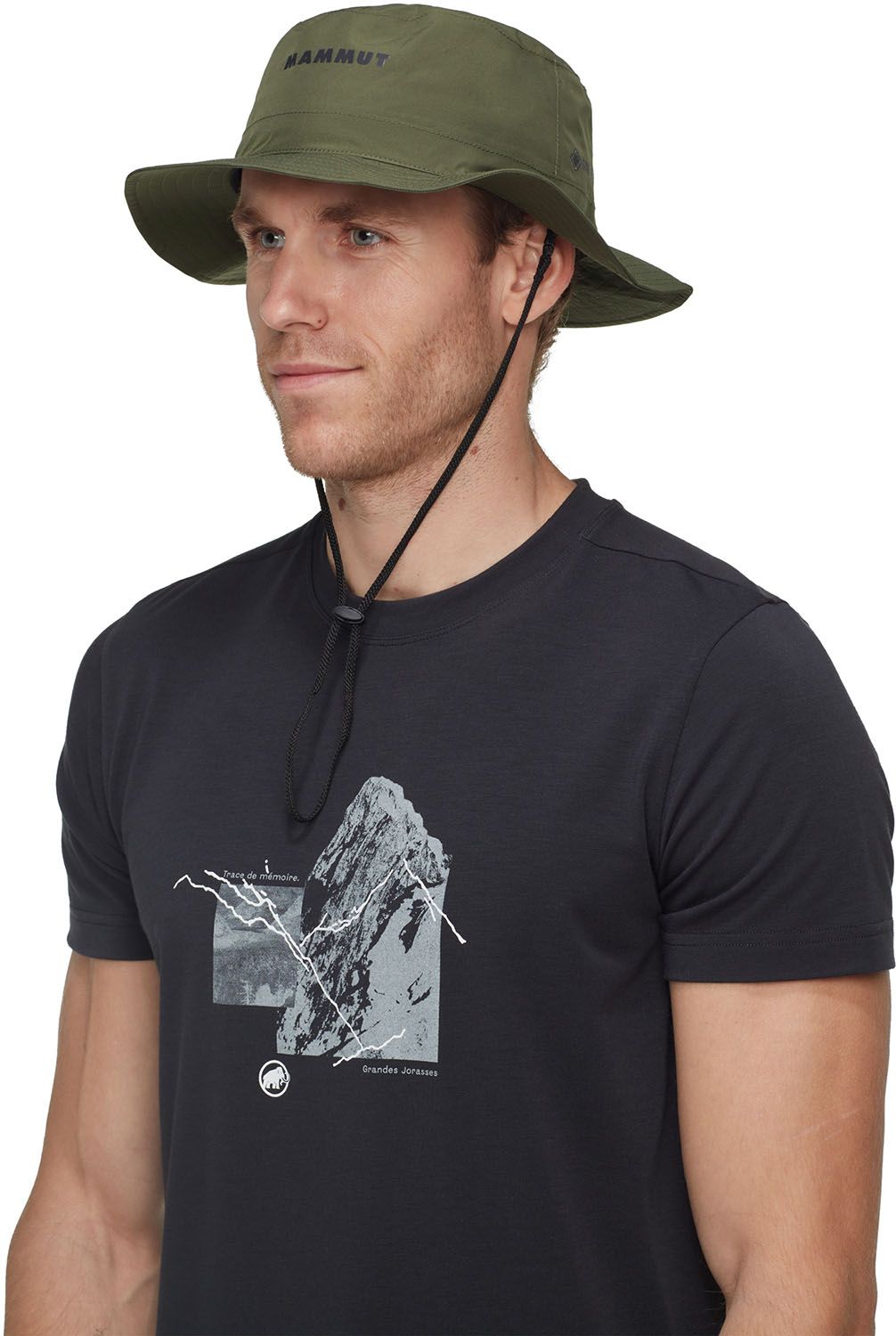 マムート MAMMUT アウトドア クライメイト ゴアテックス ハット アジアンフィット 帽子 防風 防水 調整 ハイキング トレッキング 登山 2レイヤー 1191 01950 40284 DARKMARSH