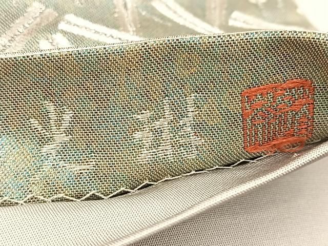 k-3097 引箔 素敵なデザイン袋帯 六通 正絹 k-3097 引箔 素敵なデザイン袋帯 六通 正絹 - メルカリ