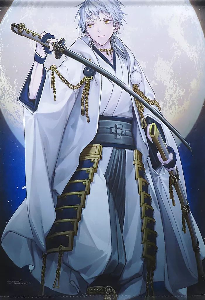 中古】タペストリー 038.鶴丸国永 六周年記念祝画 タペストリー 「刀剣