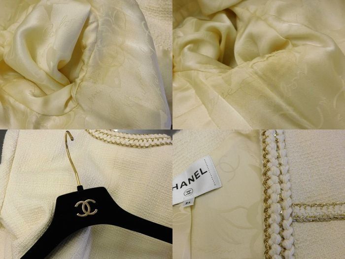 CHANEL シャネル P56911 V30555 □ ココボタン サイズ34 ツイード