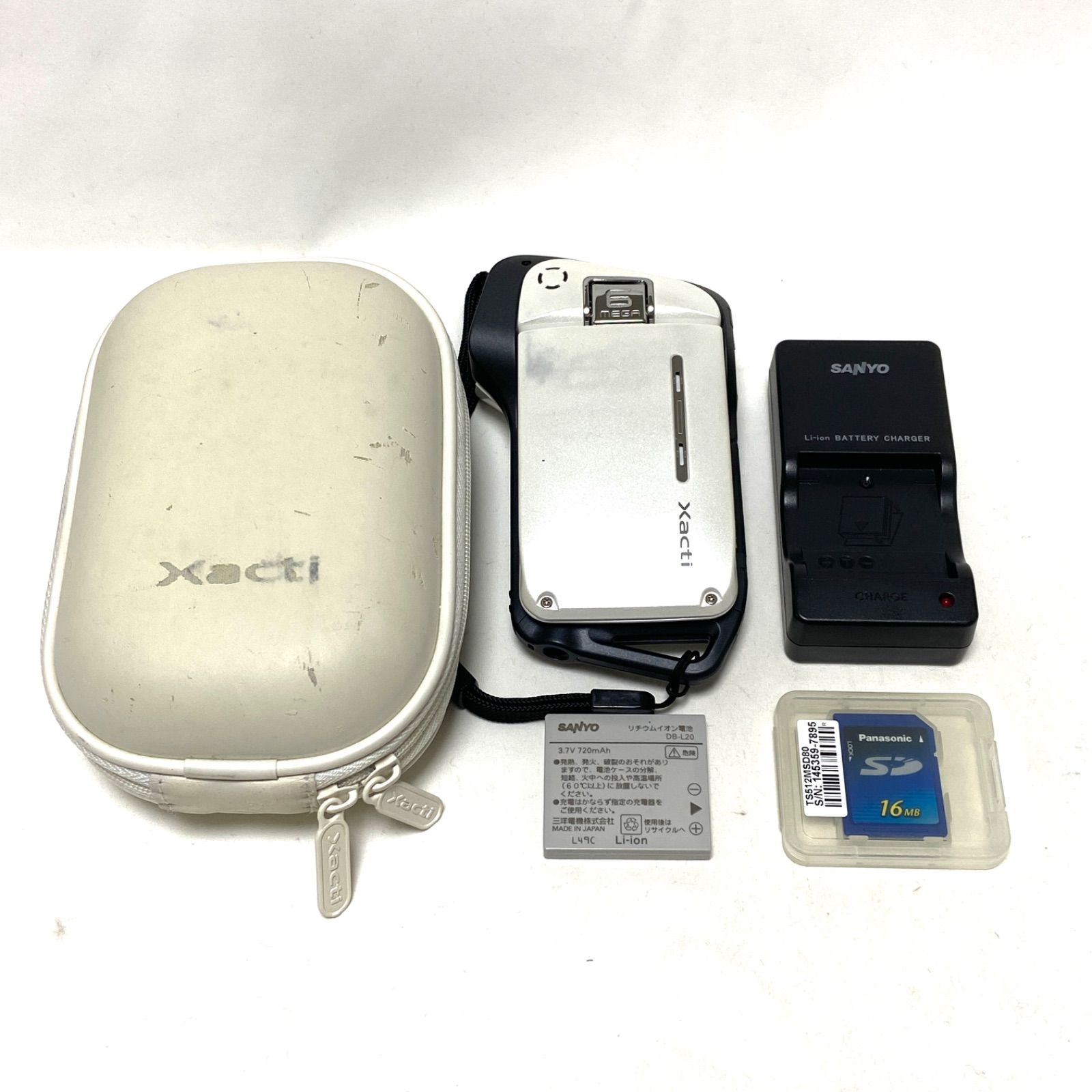 SANYO Xacti DMX-CA65(W) SANYO ザクティ DMX-CA65(W) SANYO 防水型