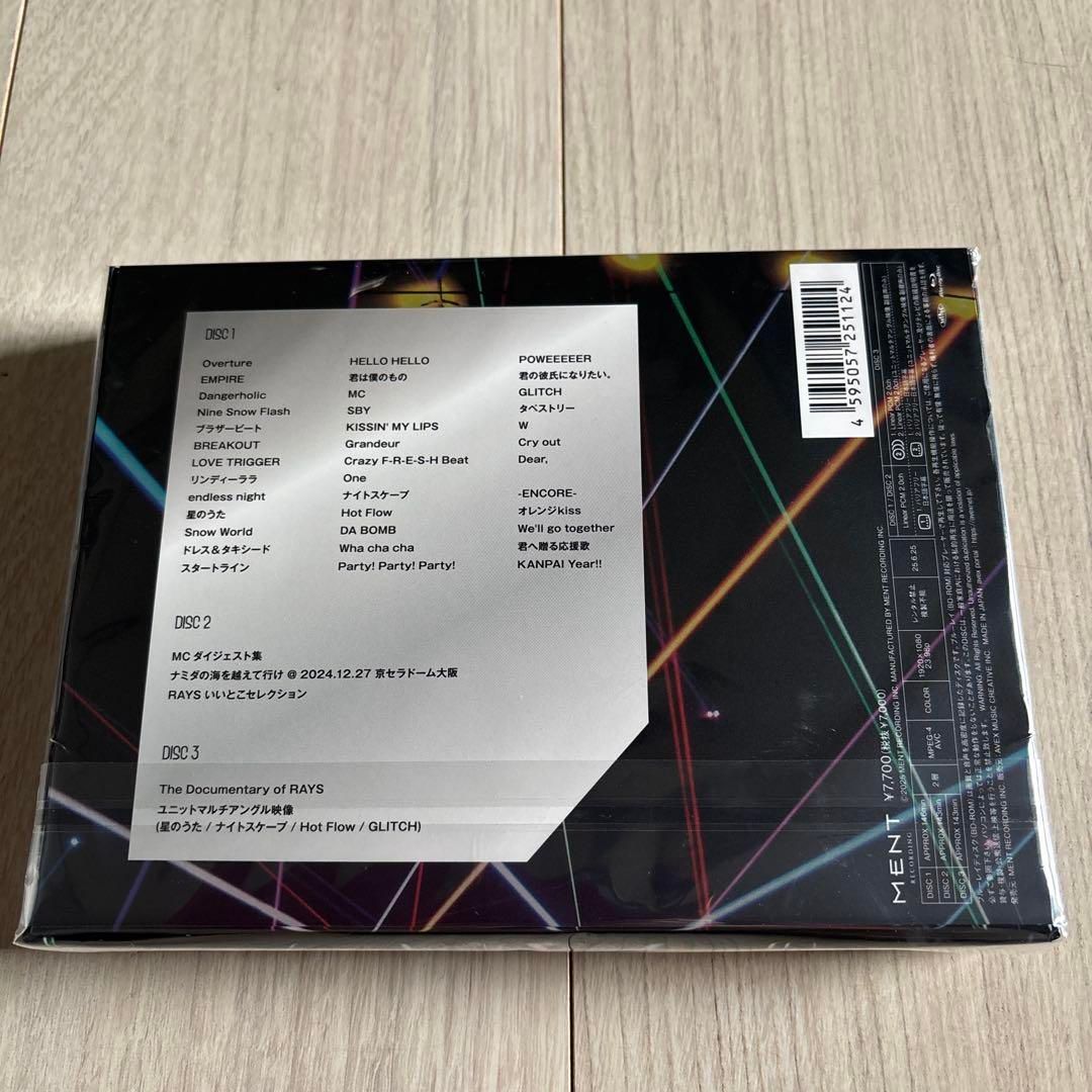 新品未開封 SnowMan Dome Tour 2024 RAYS 初回盤 3Blu-ray