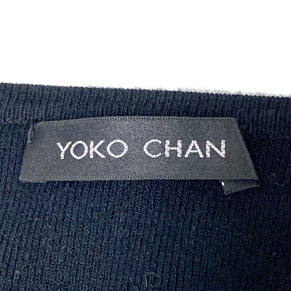 タグ付　YOKO CHAN カーディガン ボレロ　ブラック　ヨーコチャン YOKO CHAN(ヨーコ チャン) ボレロ サイズ38 M レディース美品