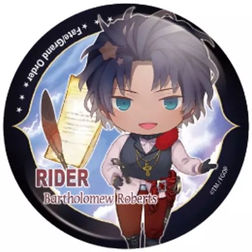 Fate/GrandOrder FGO バーソロミュー 缶バッジ Fate/GrandOrded FGO 缶バッジバーソロミュー