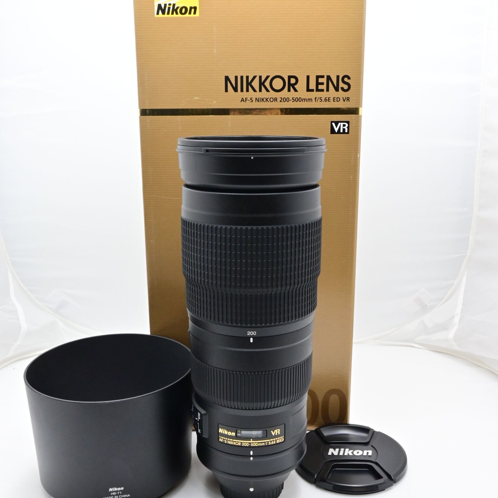 Nikon 望遠ズームレンズ AF-S NIKKOR 200-500mm f/5.6E ED VR - メルカリ