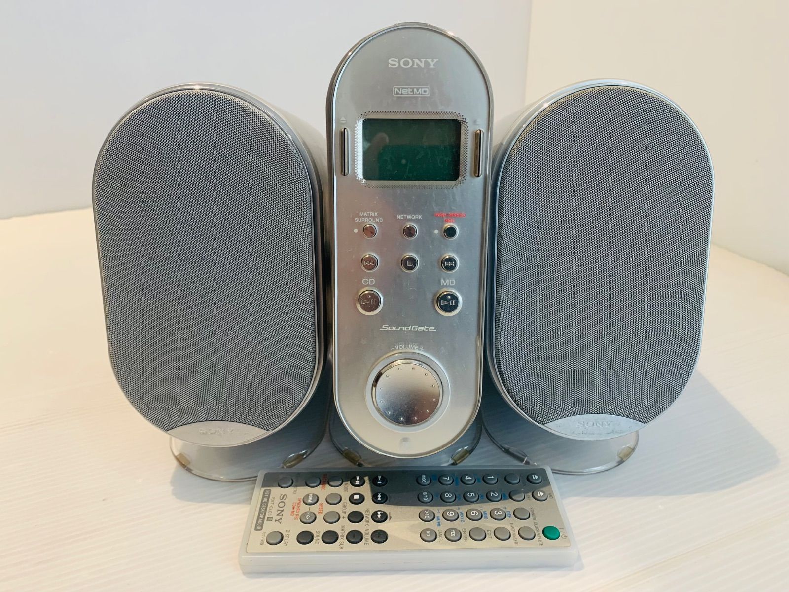 配線補修済】SONY LAM-Z03 Sound Gate CD/MD コンポ - メルカリ