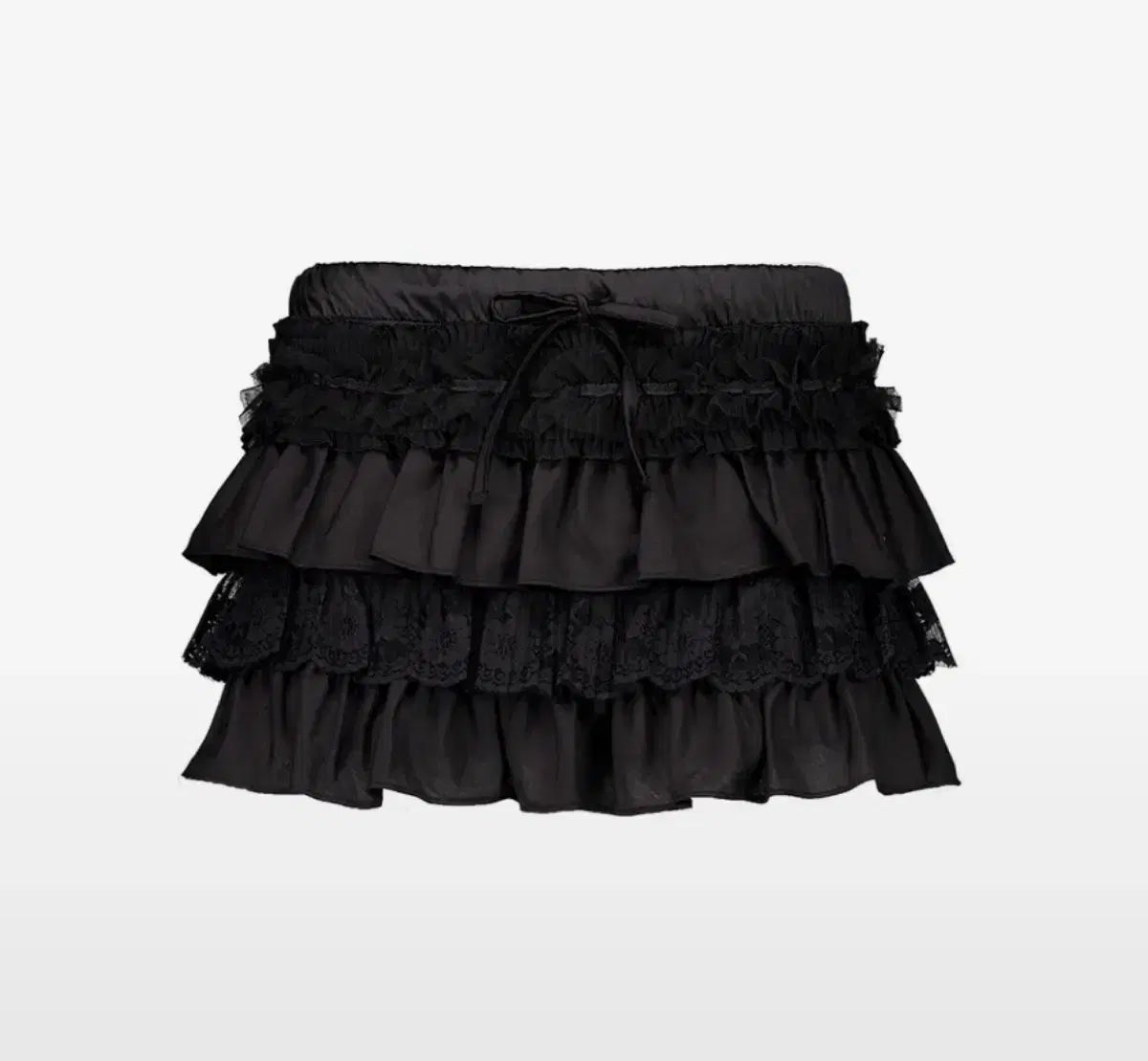 EXE のセットアップ TUTU MIX SKRIT PANTS BLACK