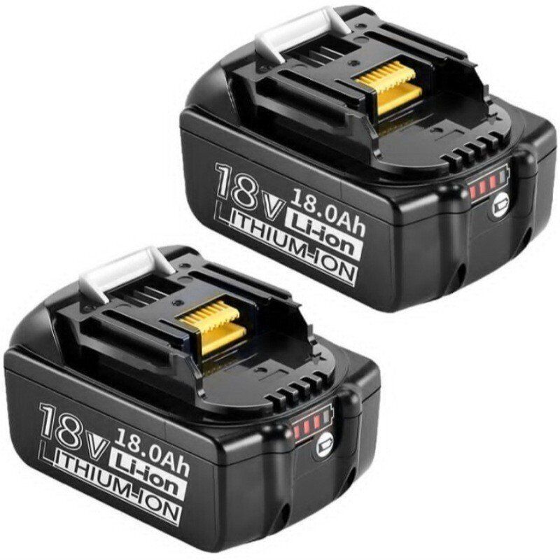 Makita - マキタ バッテリー 18V 純正交換工具用 PSE認証 送料無料！2個セット！ 新品未使用 （2個入り）マキタ バッテリー 18V 純正交換工具用