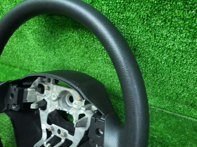キャロル HB25S HB35S 後期 ステアリングホイール ガングリップタイプ PVC レザー レザーブラック アルト キャロル ステアリング HA36S グレー 48110-74P00 スズキ