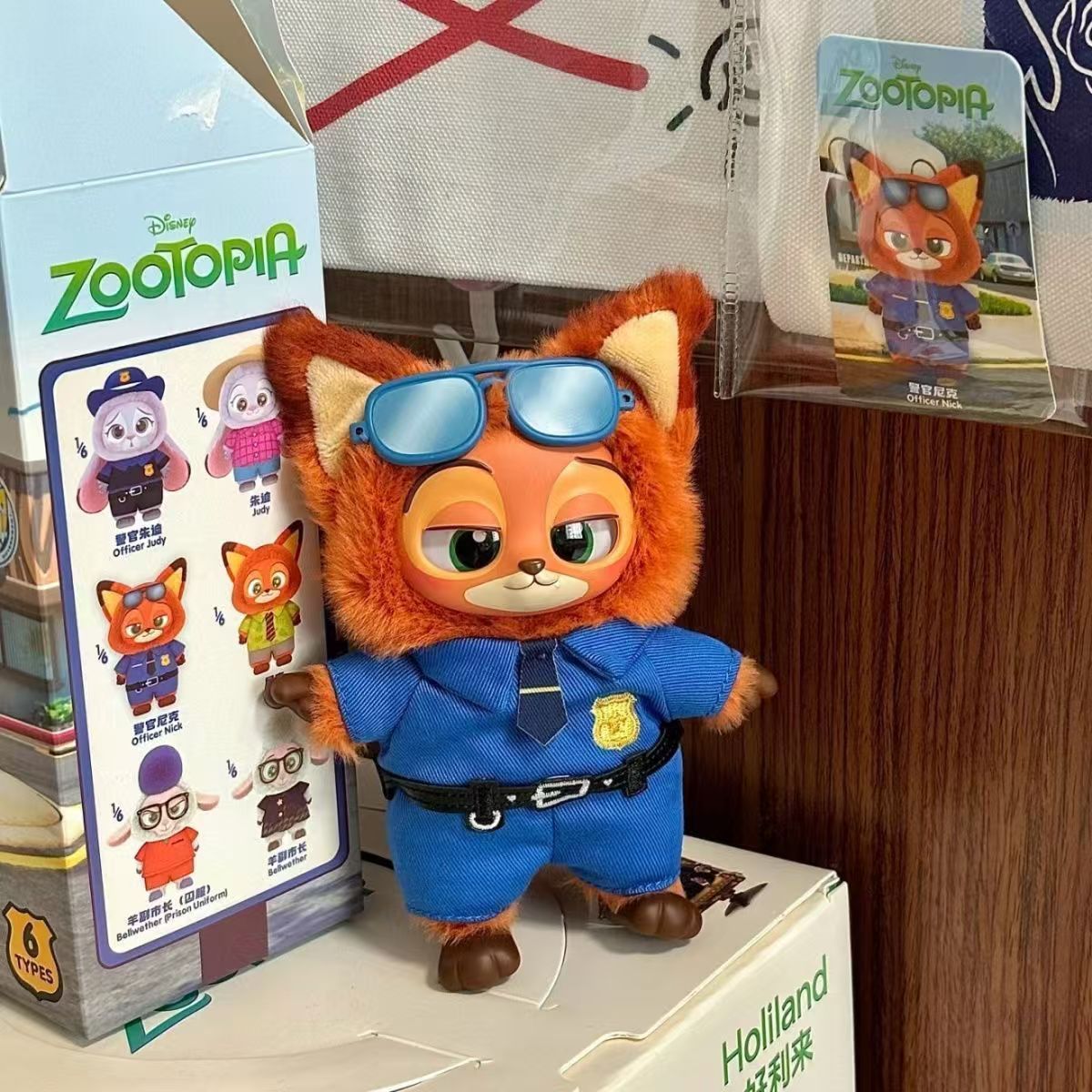 miniso ズートピア ぬいぐるみペンダント コンプリートBOX MONISO 正規版 ズートピア Zootopia シリーズ ぬいぐるみ