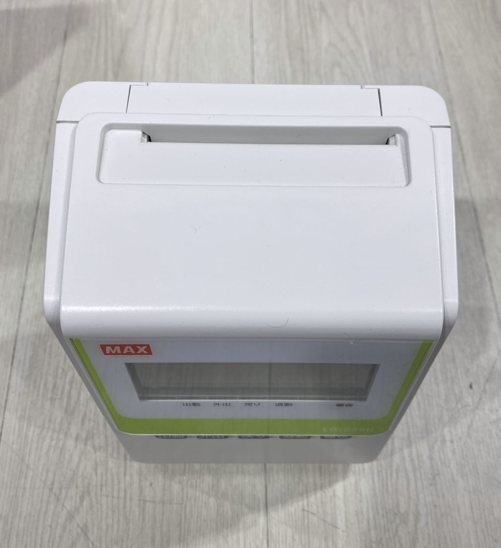 美品】マックス タイムレコーダー ER-60SU タイムカード付 お買い得品