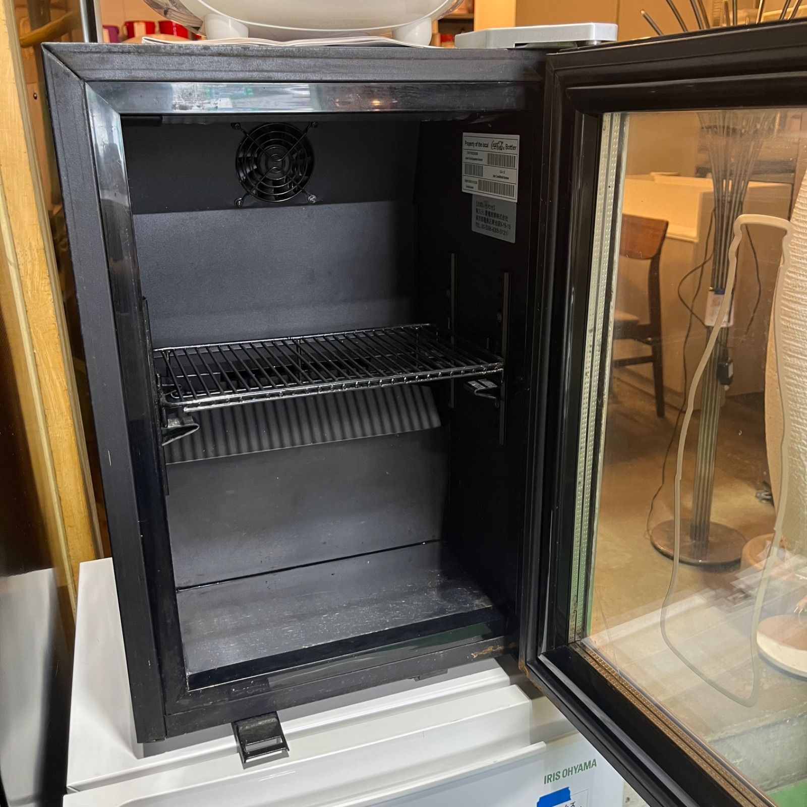 コカコーラ　Coca-Cola 冷蔵庫 シルバー コカ・コーラ - コカコーラ 冷蔵庫 超美品の通販 by ポジポジ's