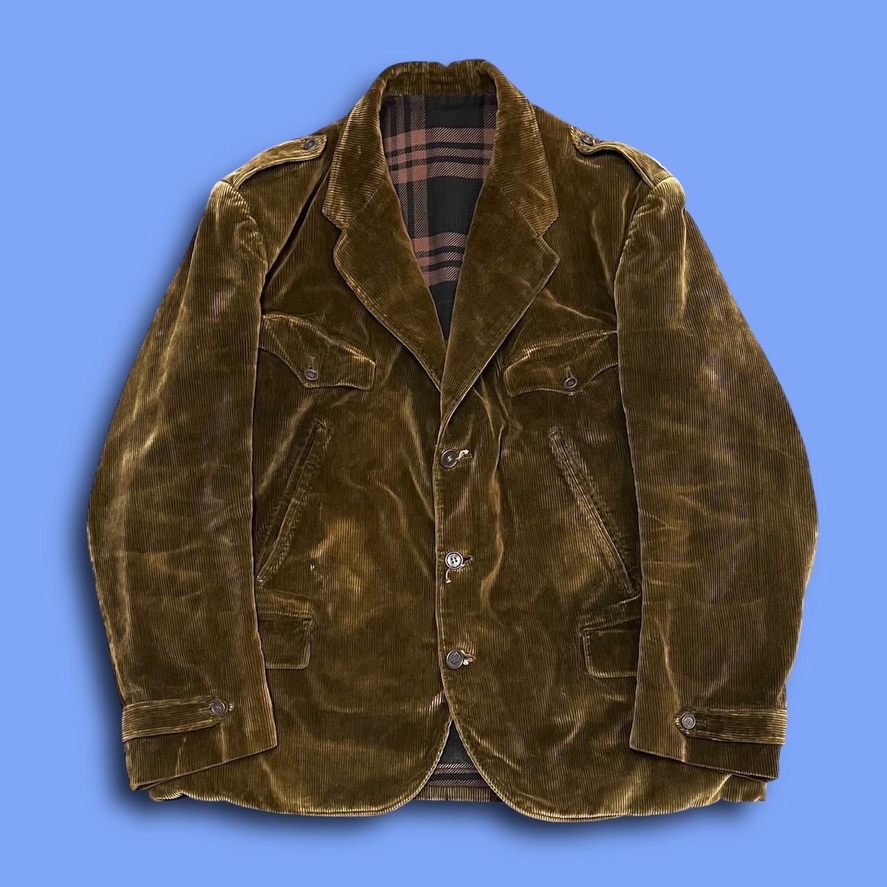 1950-60's French Vintage コーデュロイ ハンティングジャケット