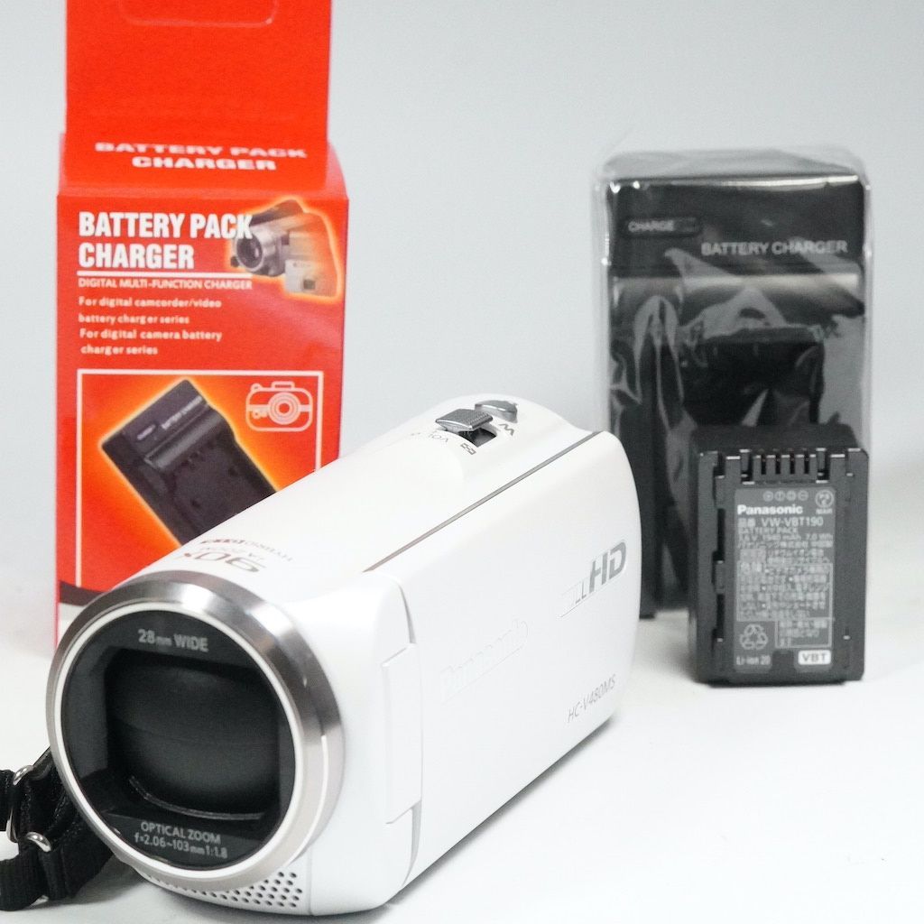 Panasonic パナソニック HC-V480MS ホワイト 返金保証 |2301