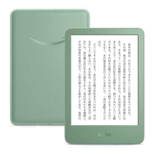 Kindle (2024年発売)、6インチディスプレイ電子書籍リーダー