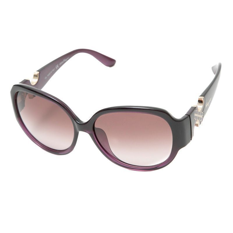 Salvatore Ferragamo フェラガモ パープル サングラス（森星が