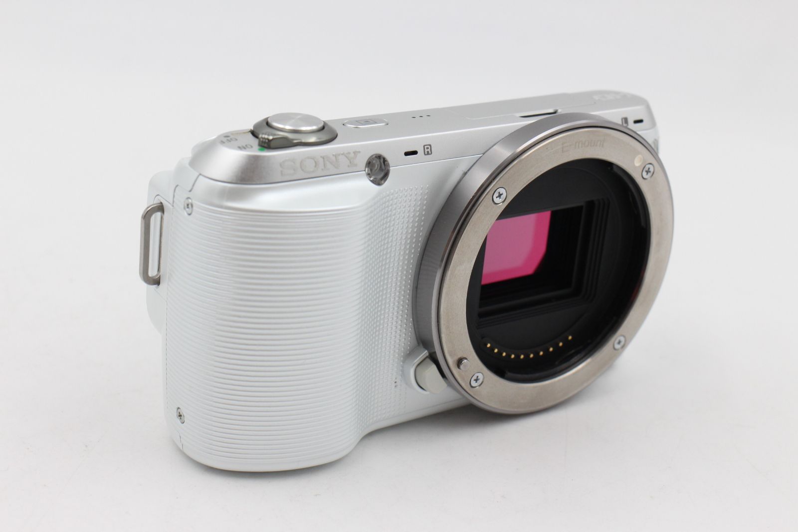 美品☆SONY ソニー α NEX-C3 ボディ ホワイト ##14146 - メルカリ