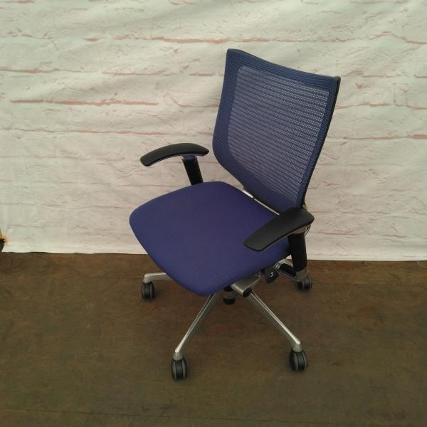 CP83AR FEH5 |オカムラ バロン オフィスチェア ローバック 可動肘付 メッシュ ポリッシュフレーム ブラックボディ ダークク 00様専用 セイルチェア ブラック CP83AR-FPG1 オカムラ バロン 可動肘