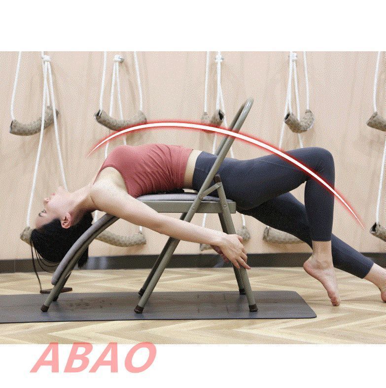 ヨガチェア ヨガ イス ヨガエクササイズチェア 倒立椅子 逆立ち椅子