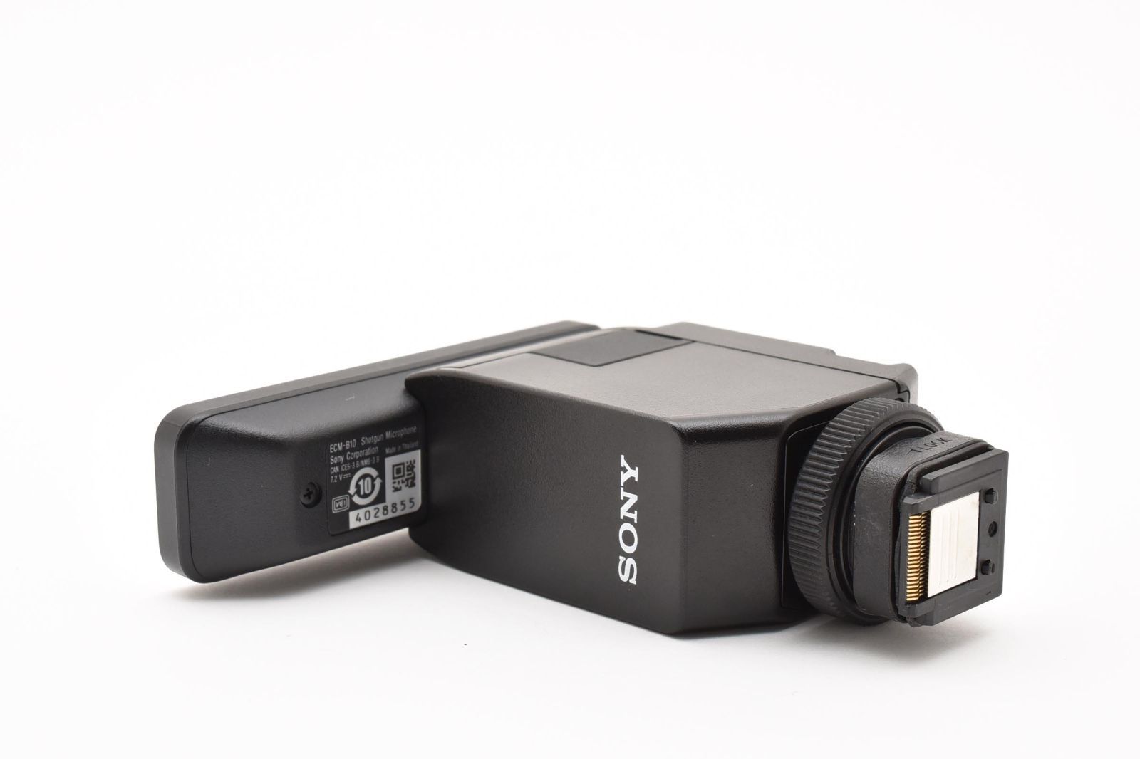 【美品】SONYショットガンマイク ECM-B10 ウィンドジャマー付き ☆極上☆ ソニー SONY ショットガンマイクロホン ECM-B10 《ウインド