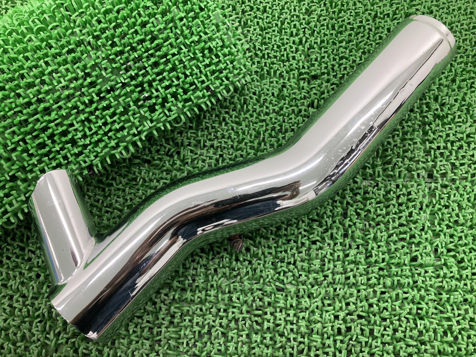 FLSTF1450 マフラーヒートガード ハーレー 純正 中古 バイク 部品 ソフテイル ファットボーイ フロント エキパイカバー コケキズ無し