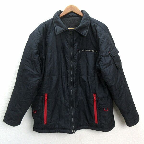 kオニール/O'NEILL 中綿リバーシブルジャケット/スノボJKT【M】紺/MENS75【中古】