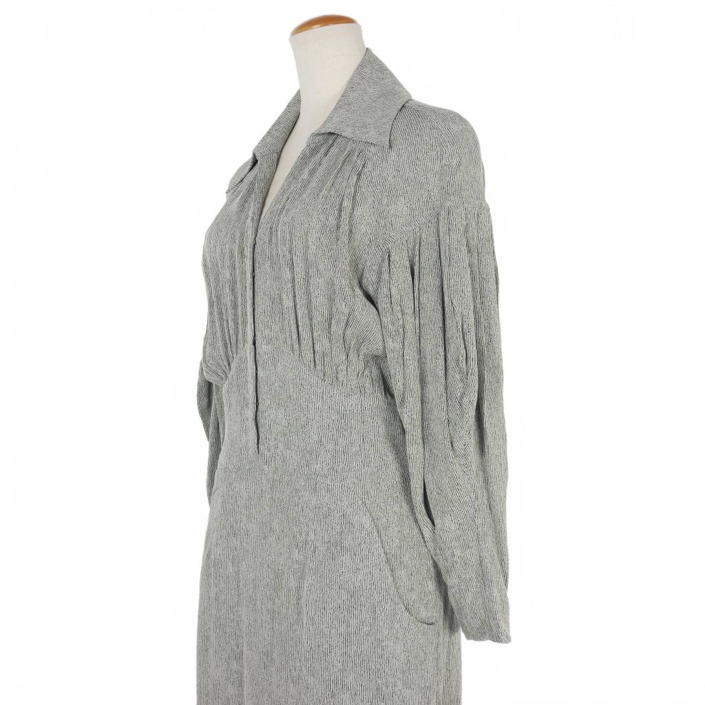 ワンピース mrcao マメクロゴウチ Mame Kurogouchi ワンピース ドレスワンピース 7分袖