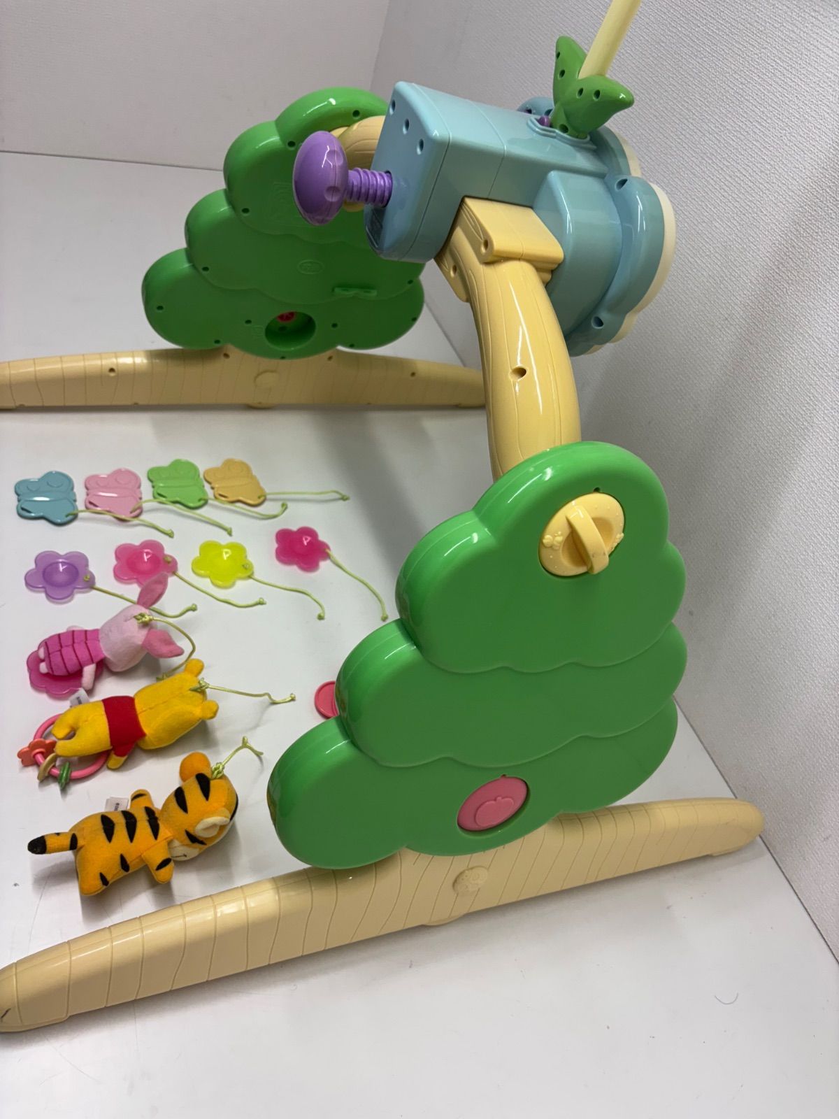 【美品】くまのプーさん えらべる回転 6WAY ジムにへんしんメリー 57ff408cee5febeae1351a0825e8a0