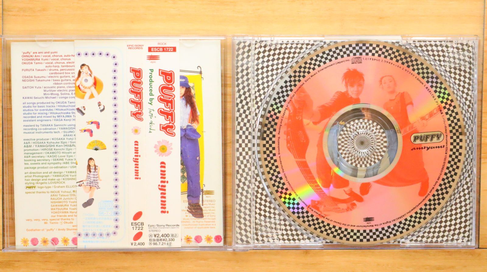 国内盤CD☆パフィー/PUFFY□ amiyumi 【ESCB1722/4988010172220