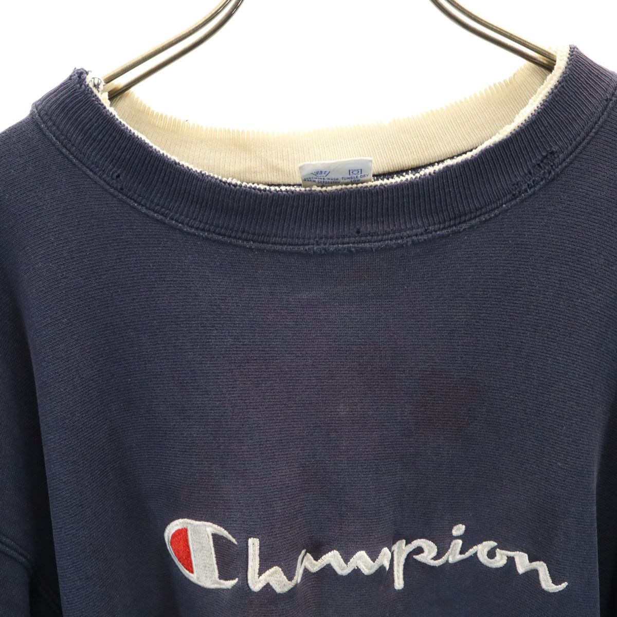 Champion チャンピオン 90s USA製 オールド 刺繍タグ 長袖 リバース 