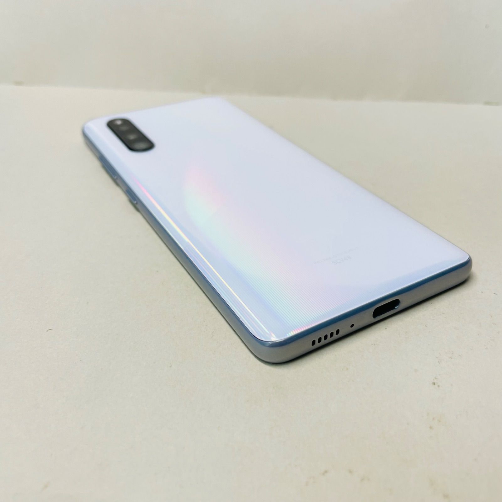 Galaxy A41 ホワイト 64 GB au SIMフリー 中古】GALAXY A41 64GB