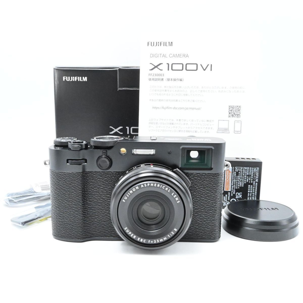 富士フイルム(FUJIFILM) デジタルカメラ X100Ⅵ ブラック X100Ⅵ