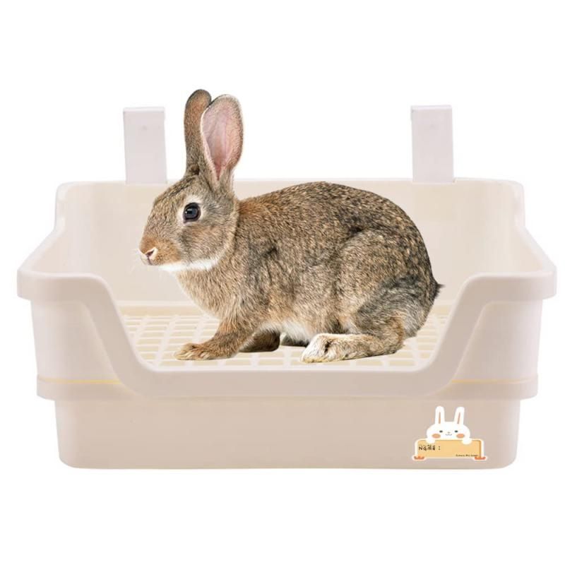 Gifty うさぎ トイレ 大きい 四角 固定式 小動物 トイレタリー