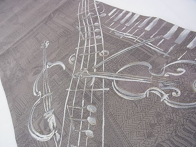 平和屋本店□極上 1897年創業 名門岡野 本場筑前博多織 千年工房 六通