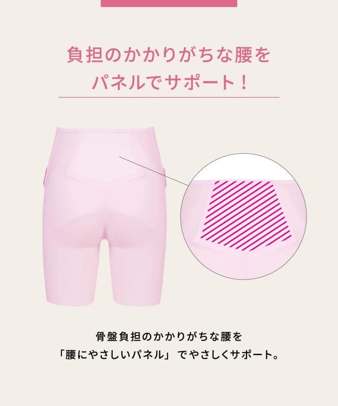 骨盤サポートベルト と併用