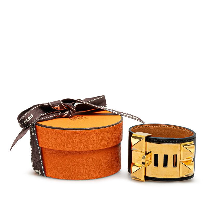 HERMES コリエドシアン ブラック×ゴールド HERMES エルメス