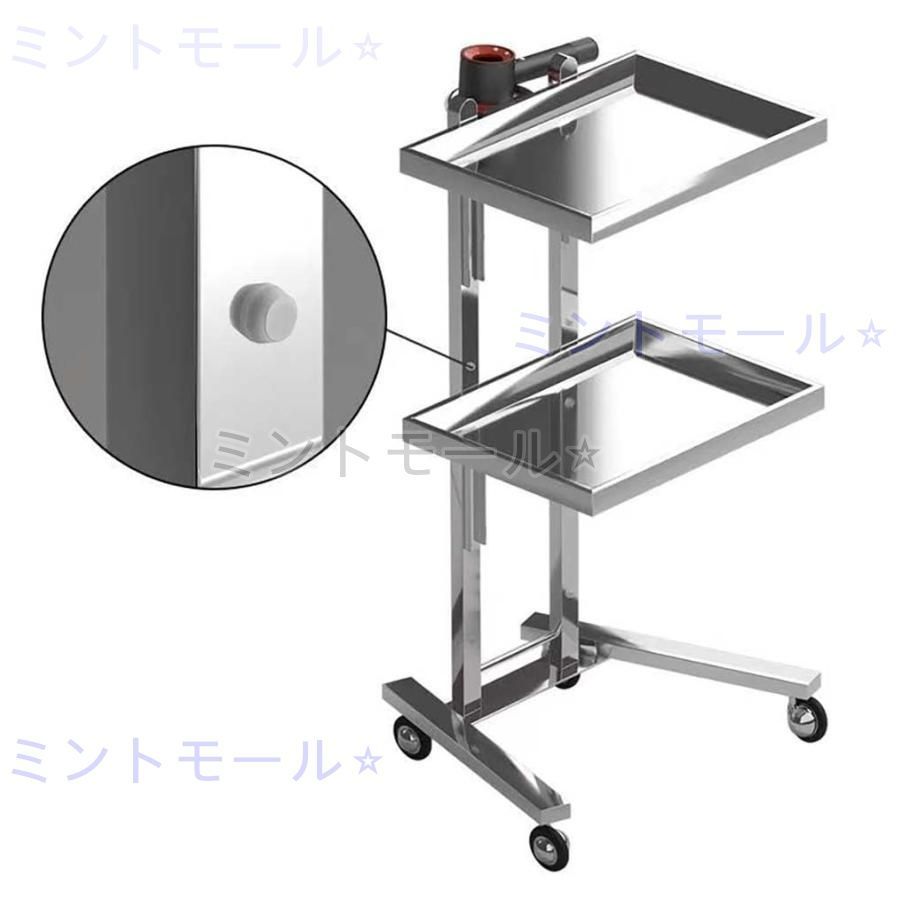 美容車用カート 折りたたみ 美容室ワゴン キャスター付き キッチン