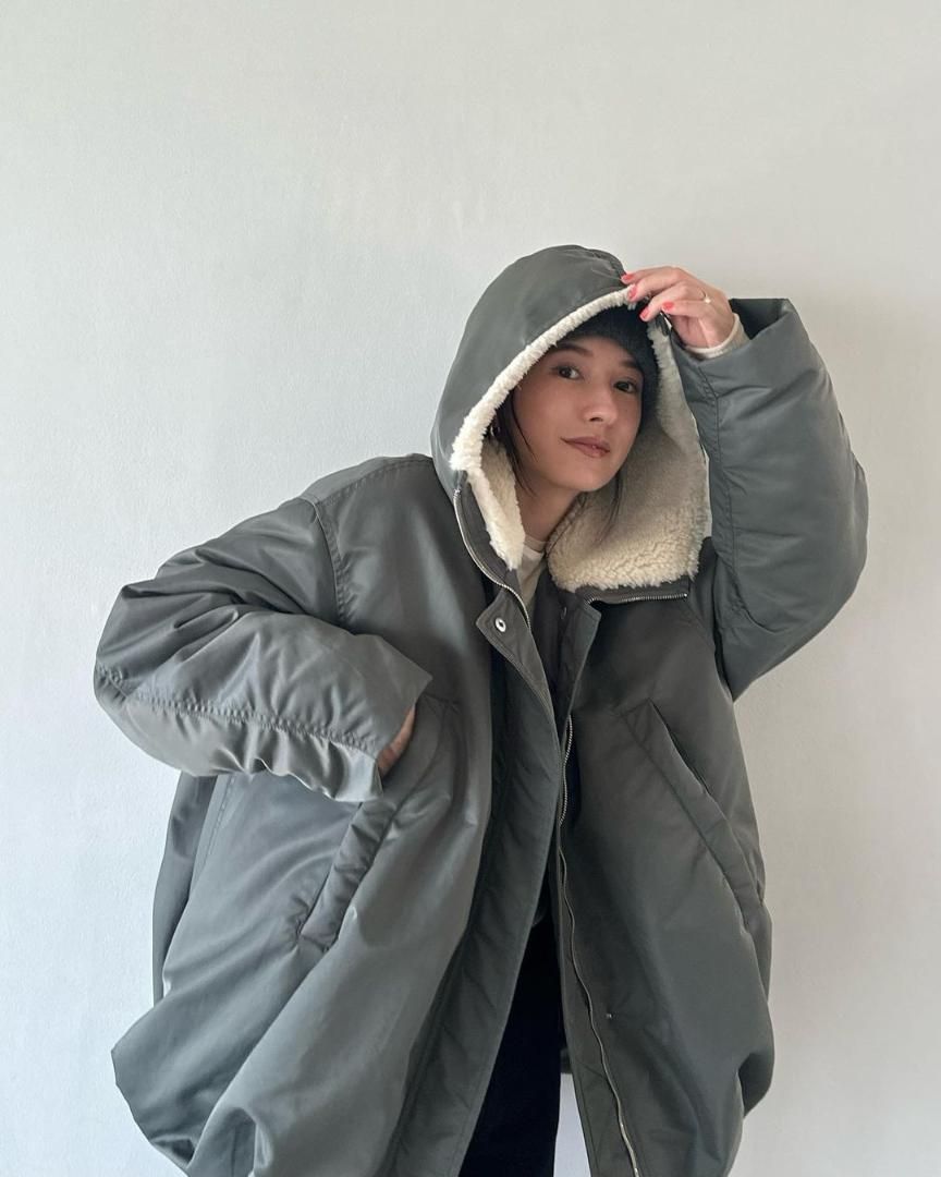 CLANE BALLOON DESIGN HOODED N3B サイズ2 クラネ カーキ BALLOON DESIGN HOODED N3B サイズ2 CLANE (クラネ