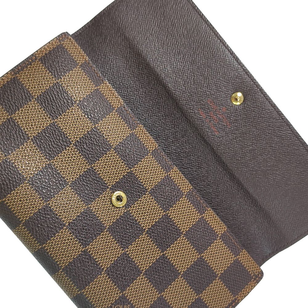 超美品ルイヴィトンダミエポルトフォイユインターナショナル三つ折り長財布 LOUIS VUITTON 新古品 ルイヴィトン ダミエ ポルトフォイユ