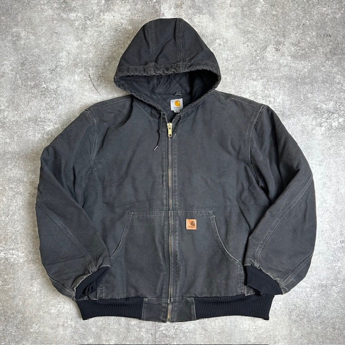Carhartt カーハート carhartt ダック アクティブジャケット フルジップパーカー アクティブパーカー メキシコ製 X-LARGE