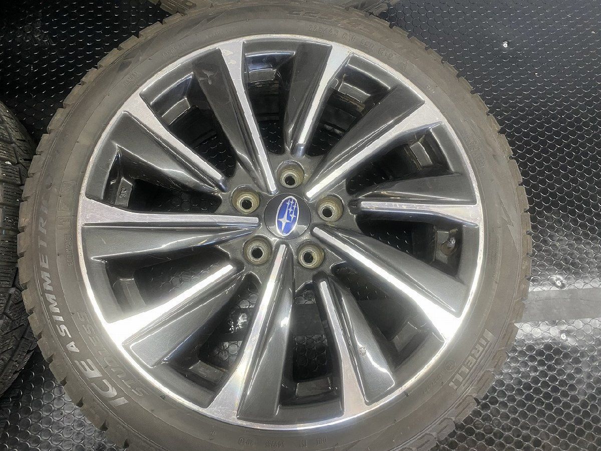 20 クラウン　RS 純正18インチアルミ　225/45ZR18 ネクセン 4本 トヨタ 200系クラウンアスリート純正 18インチ5H 5