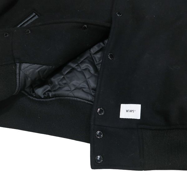 WTAPS ダブルタップス 242CWDT-JKM06 メルトン　スタジャン WTAPS ダブルタップス 24AW BC/JACKET/WOPL.MELTON.SYNTHETIC 242CWDT