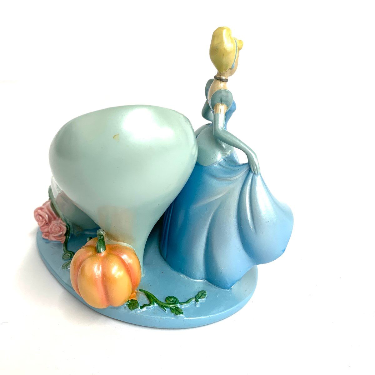 良好 Disney ディズニー シンデレラ フィギュア 陶器フィギュ
