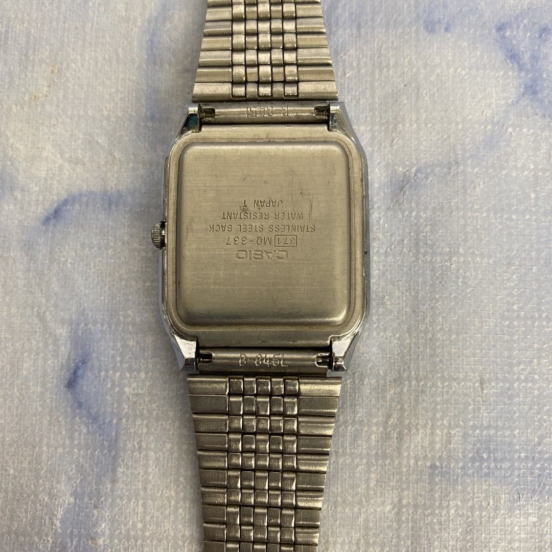 CASIO 腕時計　MQ 337 ヴィンテージ Vintage Classic Casio MQ-337 Stainless Steel Watch Quartz
